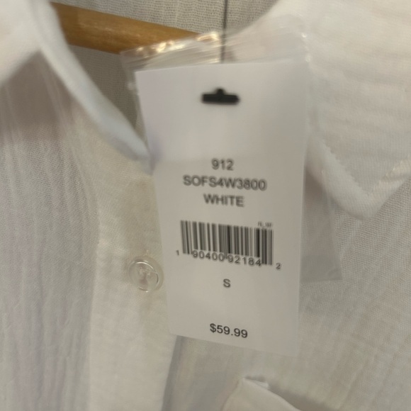 Saks Fifth Avenue Belted Knee Length Shirtdress - Picture 7 of 10